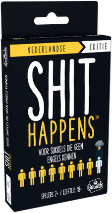 Shit Happens Pocketspel Editie 18+ – party kaartspel – 2 tot 4 spelers