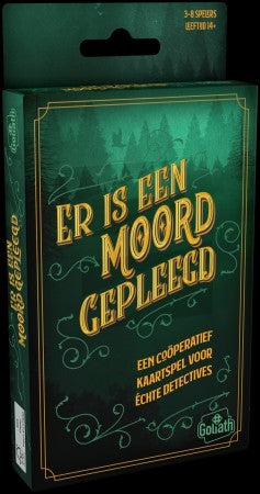 Dit is een foto van het spel Er is een Moord Gepleegd! Pocket te koop bij Speldorado Spellenwinkel Delft