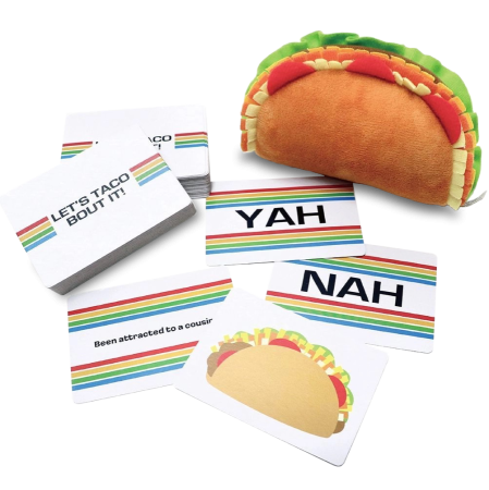 Dit is een foto van het spel Lets Taco Bout it! te koop bij Speldorado Spellenwinkel Delft