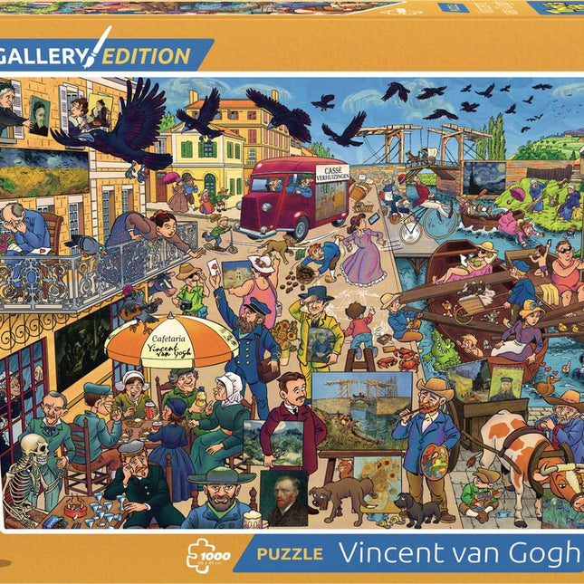 Dit is een foto van het spel That's Life Gallery Edition - Vincent Van Gogh '23 te koop bij Speldorado Spellenwinkel Delft