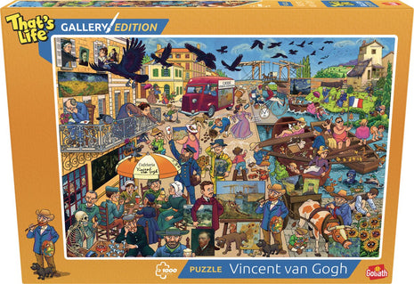 Jan Van Haasteren puzzel "Jan van Haasteren Verkeerschaos & Ter Land, Ter Zee En In De Lucht (2x1000)" - 2x 1000 stukjes