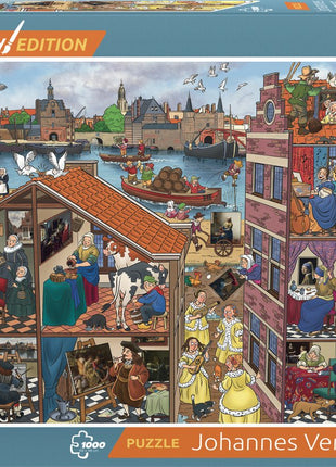 Jan Van Haasteren puzzel "Jan van Haasteren Safari & Storm 2 in 1  (2x 1000)" - 2x 1000 stukjes