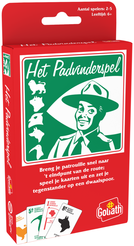Padvinder - Pocket editie – gezellig kaartspel – 2 tot 4 spelers