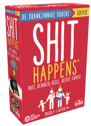 Shit Happens Ouders Editie (NL) – party kaartspel – 2 tot 4 spelers