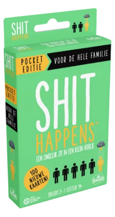 Shit Happens Familie Editie V2 – party kaartspel – 2 tot 4 spelers