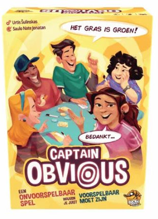 Captain Obvious (NL) – party kaartspel – 2 tot 4 spelers