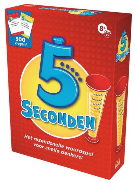 5 seconds (NL) – party kaartspel – 2 tot 4 spelers
