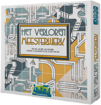 Het Verloren Meesterwerk – strategisch bordspel – 2 tot 4 spelers