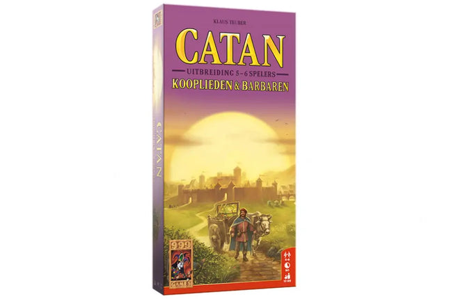 Dit is een foto van het spel Kooplieden & Barbaren 5/6 Spelers - Catan te koop bij Speldorado Spellenwinkel Delft