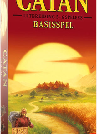 Dit is een foto van het spel Uitbreiding 5/6 spelers - Catan te koop bij Speldorado Spellenwinkel Delft