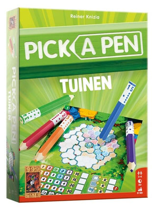 Pick a Pen Tuinen – gezellig dobbelspel – 2 tot 4 spelers