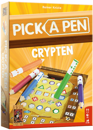 Pick a Pen Crypten – gezellig dobbelspel – 2 tot 4 spelers