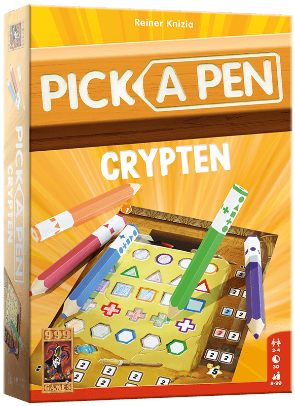 Pick a Pen Crypten, 999-PAP02 van 999 Games te koop bij Speldorado !