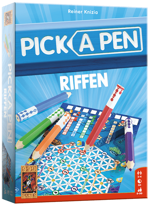 Pick a Pen Riffen, 999-PAP03 van 999 Games te koop bij Speldorado !