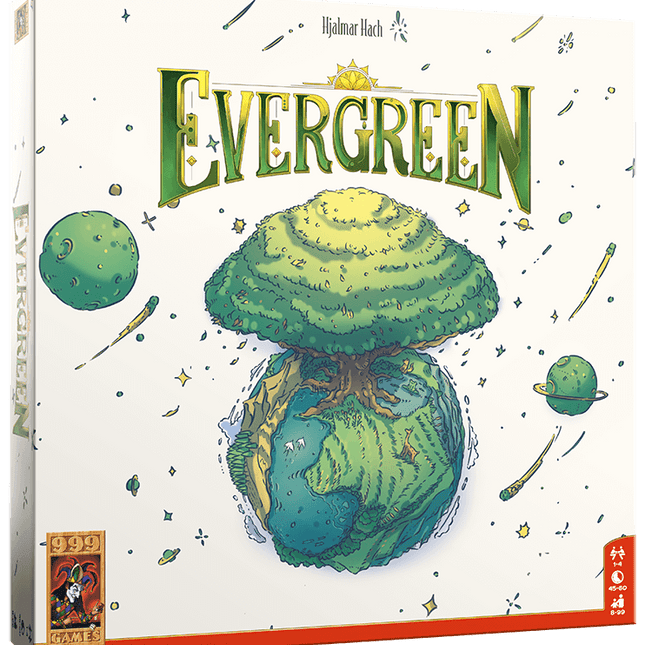 Dit is een foto van het spel Evergreen te koop bij Speldorado Spellenwinkel Delft
