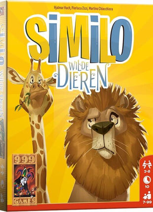 Similo Wilde Dieren – party kaartspel – 2 tot 8 spelers