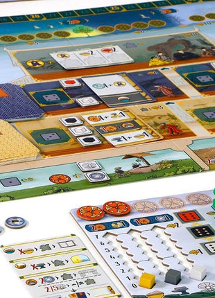 Dit is een foto van het spel Het Witte Kasteel van Himeji te koop bij Speldorado Spellenwinkel Delft
