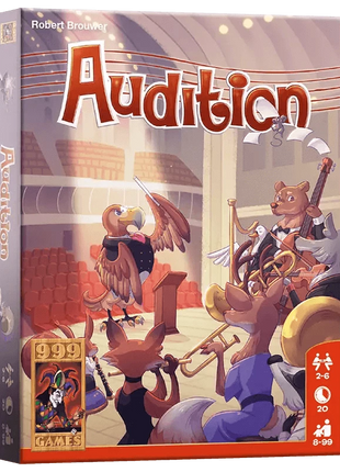 Audition – gezellig kaartspel – 2 tot 6 spelers