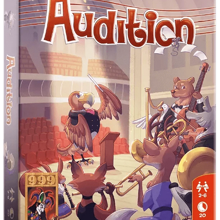 Dit is een foto van het spel Audition te koop bij Speldorado Spellenwinkel Delft