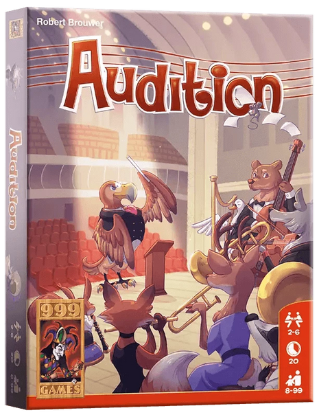 Audition – gezellig kaartspel – 2 tot 6 spelers