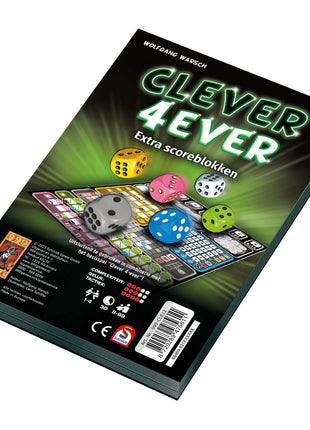 Scoreblokken Clever 4Ever – gezellig dobbelspel – 1 tot 4 spelers
