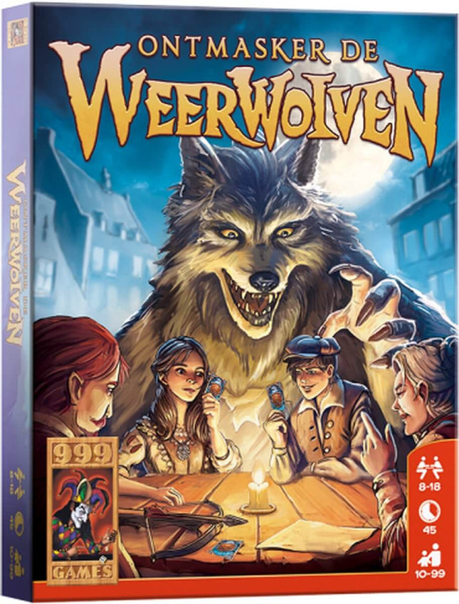 Ontmasker de Weerwolven, 999-WRW01 van 999 Games te koop bij Speldorado !