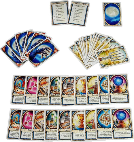 Dit is een foto van het spel Ontmasker de Weerwolven te koop bij Speldorado Spellenwinkel Delft