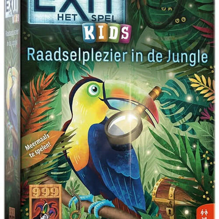 EXIT - Kids Raadselplezier in de Jungle, van 999 Games te koop bij Speldorado !