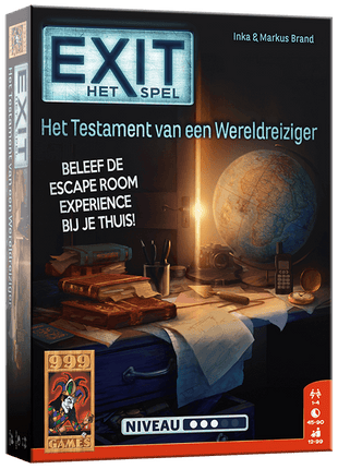 Escaperoom - Het Testament van een Wereldreiziger - ExitExit