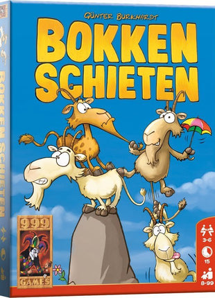 Bokken Schieten – gezellig kaartspel – 3 tot 6 spelers