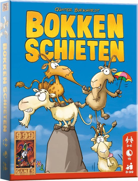 Bokken Schieten – gezellig kaartspel – 3 tot 6 spelers