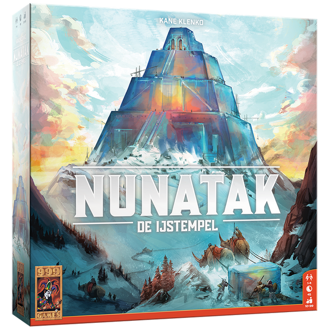 Dit is een foto van het spel Nunatak te koop bij Speldorado Spellenwinkel Delft
