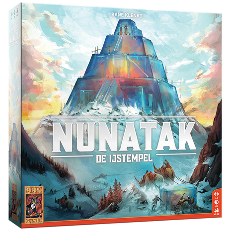 Nunatak – gezellig bordspel – 2 tot 4 spelers