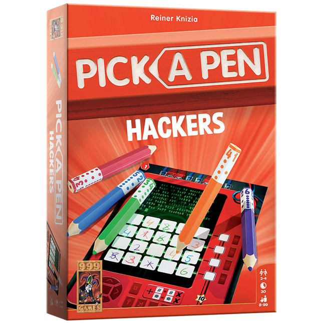 Dit is een foto van het spel Pick a Pen Hacker te koop bij Speldorado Spellenwinkel Delft