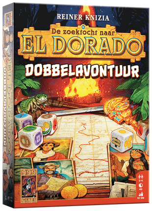 De Zoektocht naar El Dorado: Dobbelavontuur - Dobbelspel – gezellig dobbelspel – 2 tot 4 spelers