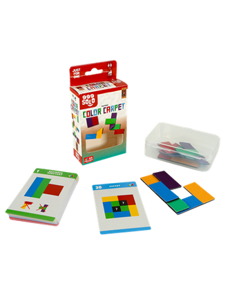 Dit is een foto van het spel Color carpet te koop bij Speldorado Spellenwinkel Delft