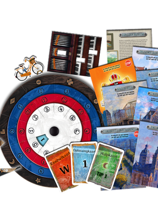 Dit is een foto van het spel De Jacht door Amsterdam - Exit te koop bij Speldorado Spellenwinkel Delft