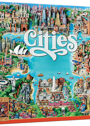 Cities – strategisch bordspel – 2 tot 4 spelers