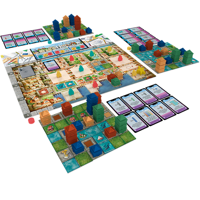 Dit is een foto van het spel Cities te koop bij Speldorado Spellenwinkel Delft