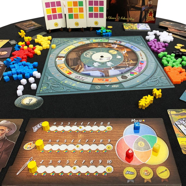 Dit is een foto van het spel Oude Meesters te koop bij Speldorado Spellenwinkel Delft