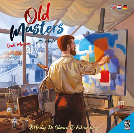 Oude Meesters – gezellig bordspel – 2 tot 4 spelers