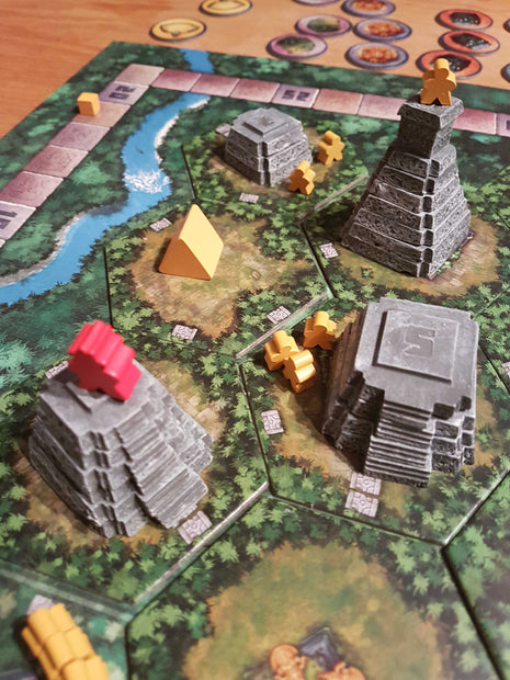 Dit is een foto van het spel Tikal te koop bij Speldorado Spellenwinkel Delft