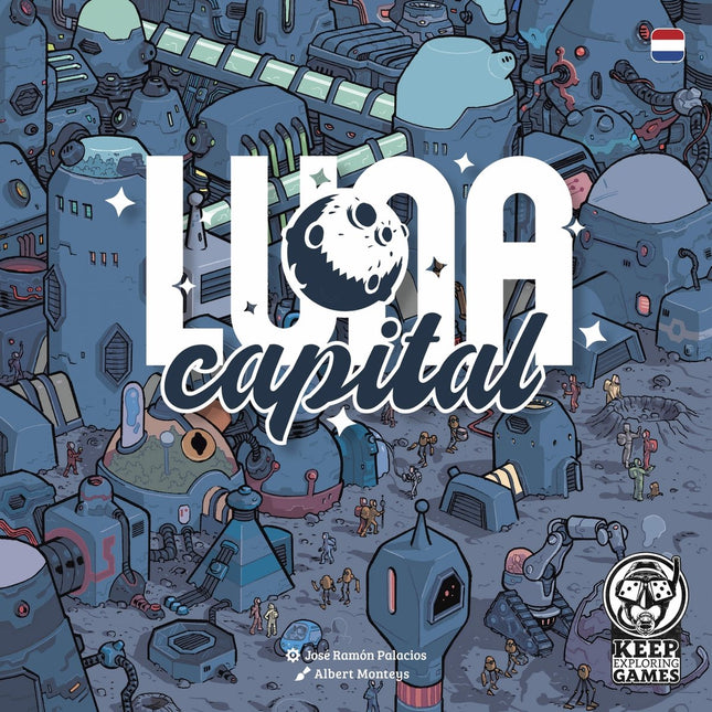 Dit is een foto van het spel Luna Capital + Promo - NL te koop bij Speldorado Spellenwinkel Delft