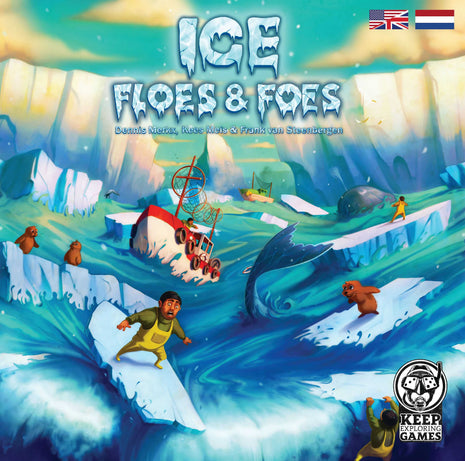 Ice Floes & Foes – gezellig bordspel – 2 tot 4 spelers