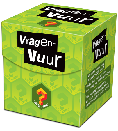 Dit is een foto van het spel Quiz Cube - Vragenvuur te koop bij Speldorado Spellenwinkel Delft