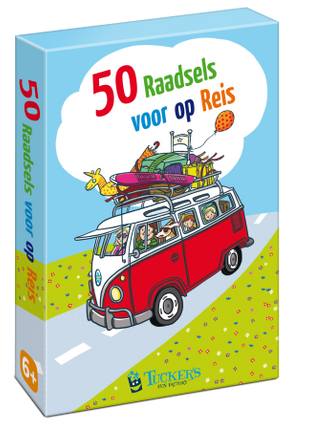 50 raadsels voor op reis – kaartspel voor kinderen Vanaf 6 jaar
