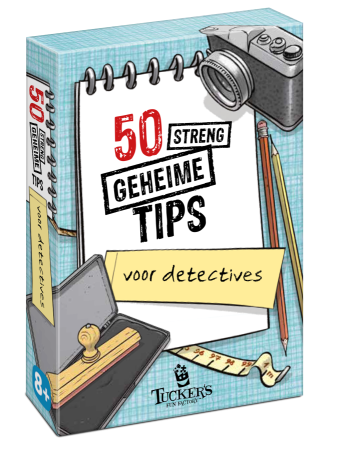50 streng geheime tips voor detectives, TFF-480517 van Boosterbox te koop bij Speldorado !