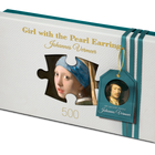 Dit is een foto van het spel Art Gallery - Girl with the Pearl Earring - Johannes Vermeer te koop bij Speldorado Spellenwinkel Delft