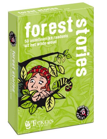 black stories junior - forest – party kaartspel – 2 tot 4 spelers