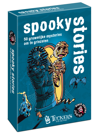 black stories junior - spooky – party kaartspel – 2 tot 4 spelers